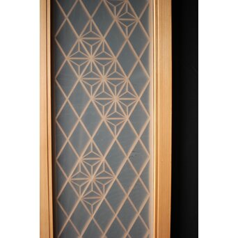 散らし組子 片面ガラス欄間　R0102 