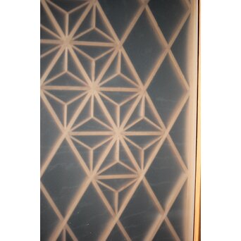 散らし組子 片面ガラス欄間　R0102 