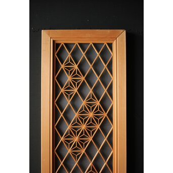 散らし組子 片面ガラス欄間　R0102 