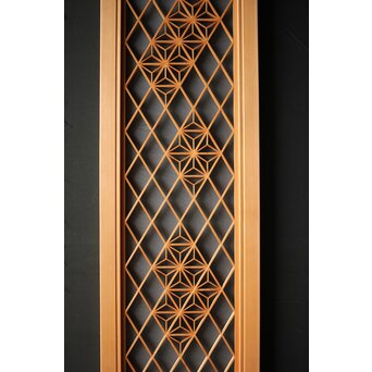 散らし組子 片面ガラス欄間　R0102 