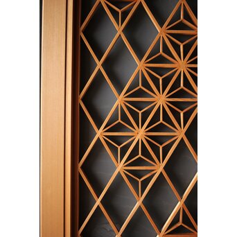 散らし組子 片面ガラス欄間　R0102 