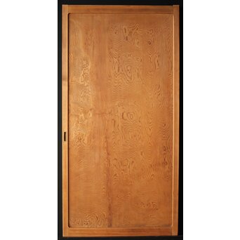 良杢 一枚板建具 2枚1組　B1008Y 