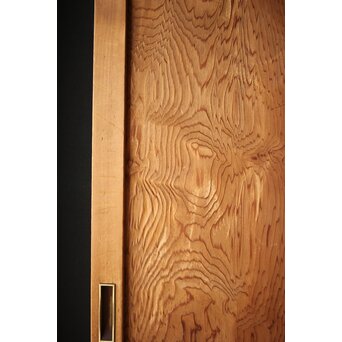 良杢 一枚板建具 2枚1組　B1008Y 