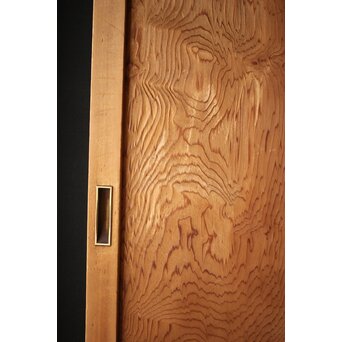 良杢 一枚板建具 2枚1組　B1008Y 