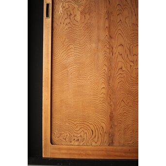 良杢 一枚板建具 2枚1組　B1008Y 