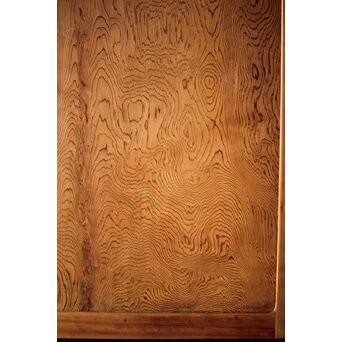 良杢 一枚板建具 2枚1組　B1008Y 