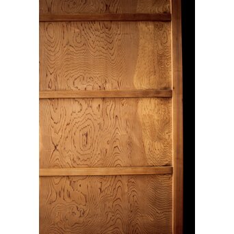 良杢 一枚板建具 2枚1組　B1008Y 