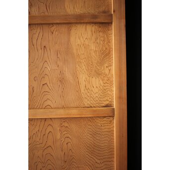 良杢 一枚板建具 2枚1組　B1008Y 