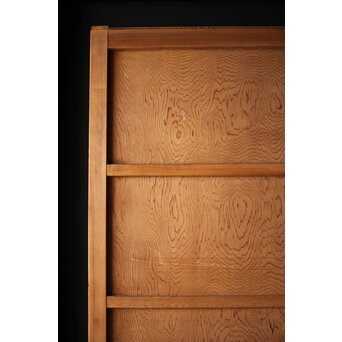 良杢 一枚板建具 2枚1組　B1008Y 