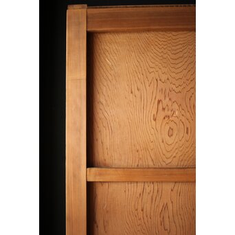 良杢 一枚板建具 2枚1組　B1008Y 