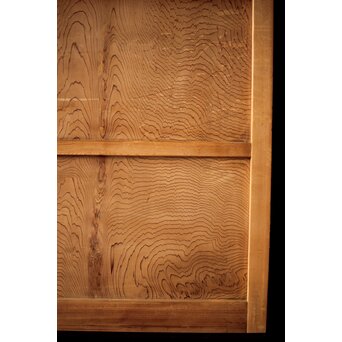 良杢 一枚板建具 2枚1組　B1008Y 