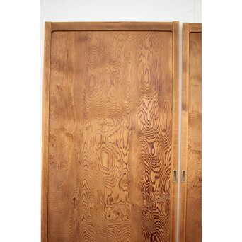 良杢 一枚板建具 2枚1組　B1008Y 