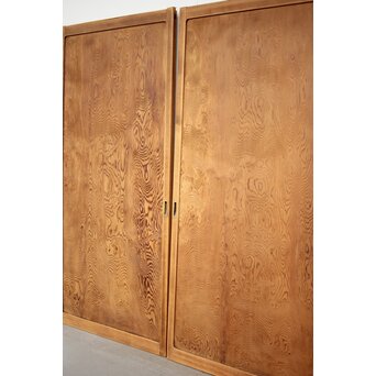 良杢 一枚板建具 2枚1組　B1008Y 