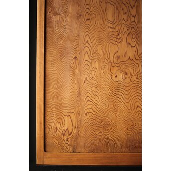 良杢 一枚板建具 2枚1組　B1008Y 