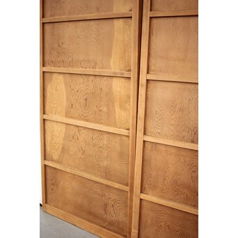 良杢 一枚板建具 2枚1組　B1008Y 