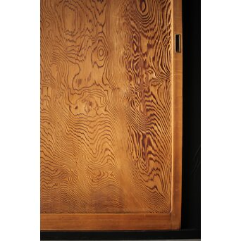 良杢 一枚板建具 2枚1組　B1008Y 