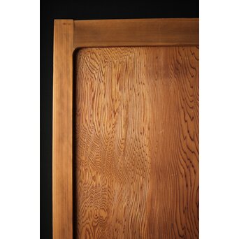 良杢 一枚板建具 2枚1組　B1008Y 