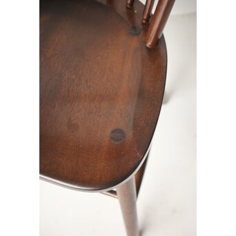 松本民芸家具 ＮＣ型ダイニングチェアー 4脚1組　T442 