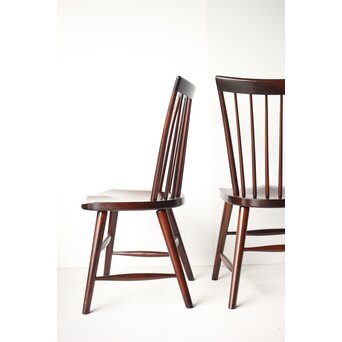 松本民芸家具 ＮＣ型ダイニングチェアー 4脚1組　T442 