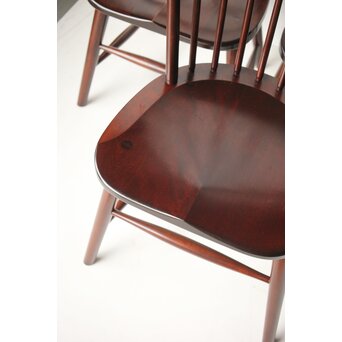 松本民芸家具 ＮＣ型ダイニングチェアー 4脚1組　T442 