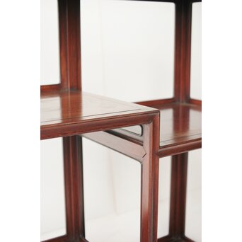 明清家具紅木紫檀意 唐木 博古架 違棚/飾棚　X289　 