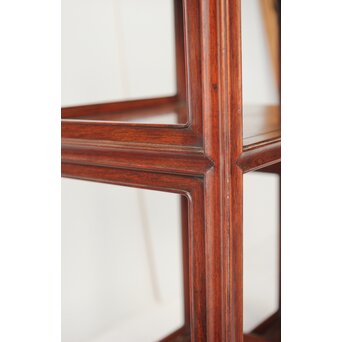 明清家具紅木紫檀意 唐木 博古架 違棚/飾棚　X289　 