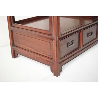 明清家具紅木紫檀意 唐木 博古架 違棚/飾棚　X289　 