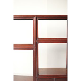 明清家具紅木紫檀意 唐木 博古架 違棚/飾棚　X289　 