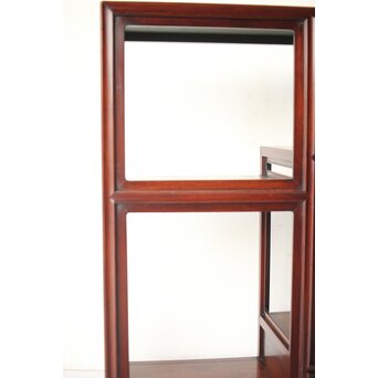 明清家具紅木紫檀意 唐木 博古架 違棚/飾棚　X289　 