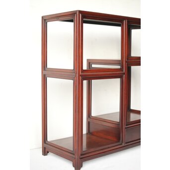 明清家具紅木紫檀意 唐木 博古架 違棚/飾棚　X289　 
