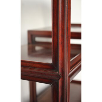 明清家具紅木紫檀意 唐木 博古架 違棚/飾棚　X289　 