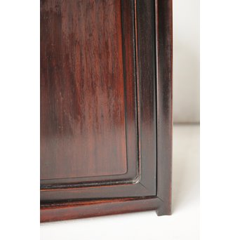 唐物 紫檀紅木意 重唐木 煎茶器局　X290 