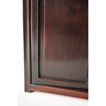 唐物 紫檀紅木意 重唐木 煎茶器局　X290 