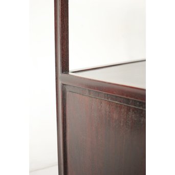 唐物 紫檀紅木意 重唐木 煎茶器局　X290 