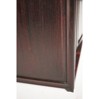 唐物 紫檀紅木意 重唐木 煎茶器局　X290 