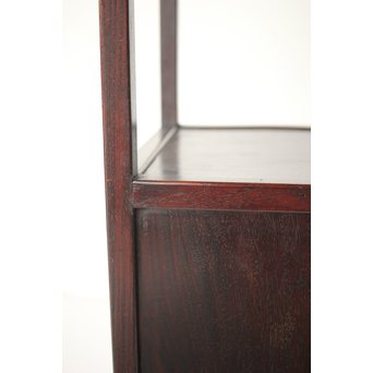 唐物 紫檀紅木意 重唐木 煎茶器局　X290 