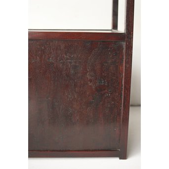 唐物 紫檀紅木意 重唐木 煎茶器局　X290 