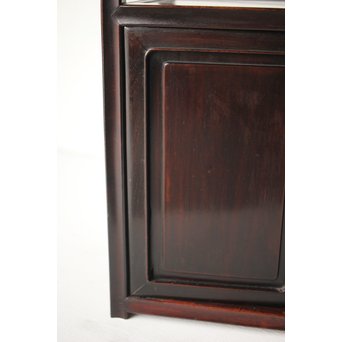 唐物 紫檀紅木意 重唐木 煎茶器局　X290 