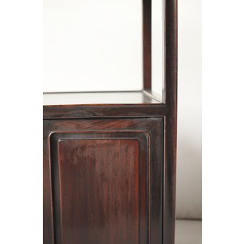 唐物 紫檀紅木意 重唐木 煎茶器局　X290 