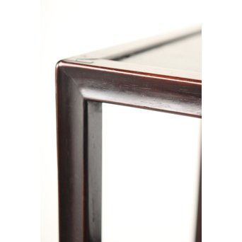 唐物 紫檀紅木意 重唐木 煎茶器局　X290 