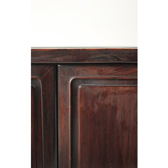 唐物 紫檀紅木意 重唐木 煎茶器局　X290 