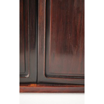 唐物 紫檀紅木意 重唐木 煎茶器局　X290 