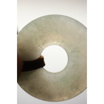 近江八景 竹香筒　U246 