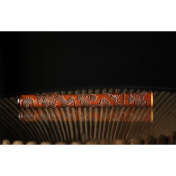 近江八景 竹香筒　U246 