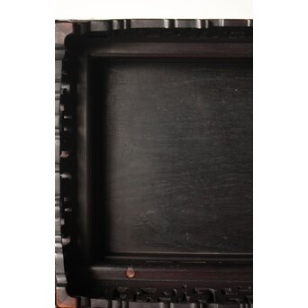 紫檀意 明清家具意 唐木如意紋卓 盆栽卓　X293 