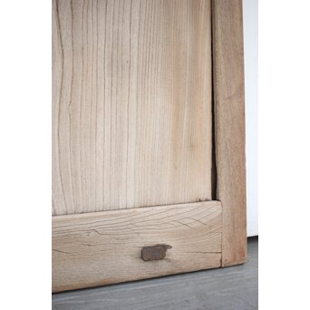 白銀化 格子欅蔵戸　W036Y 