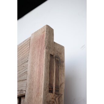 白銀化 格子欅蔵戸　W036Y 