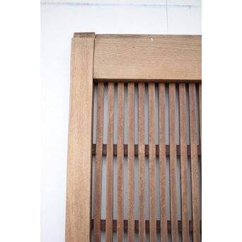 白銀化 格子欅蔵戸　W036Y 