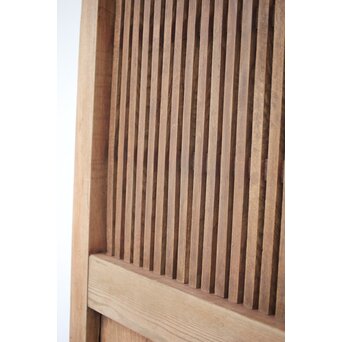 白銀化 格子欅蔵戸　W036Y 