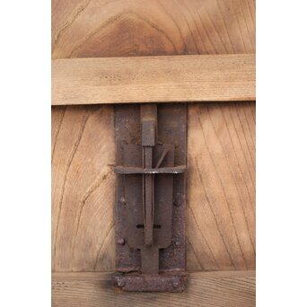 白銀化 格子欅蔵戸　W036Y 